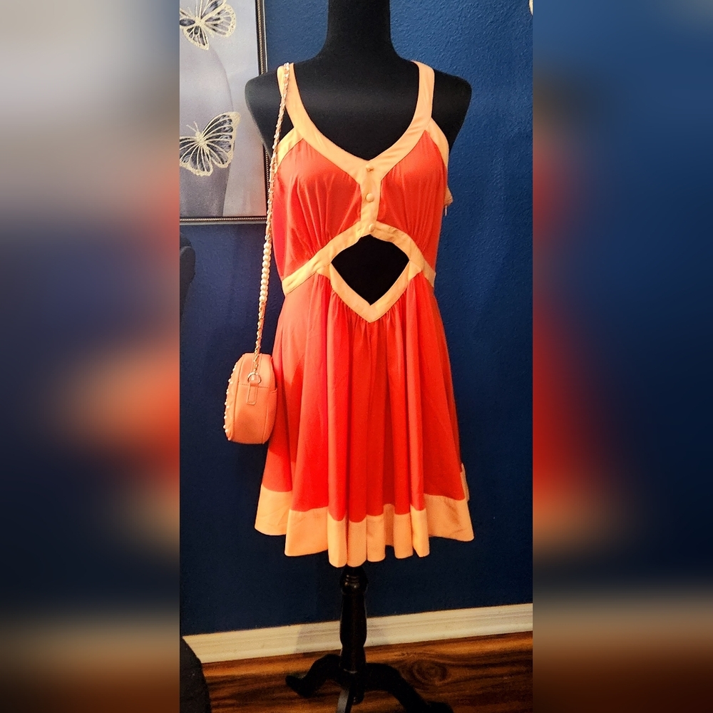 ASOS Cutout Mini Dress Size 12 - Picture 4 of 16